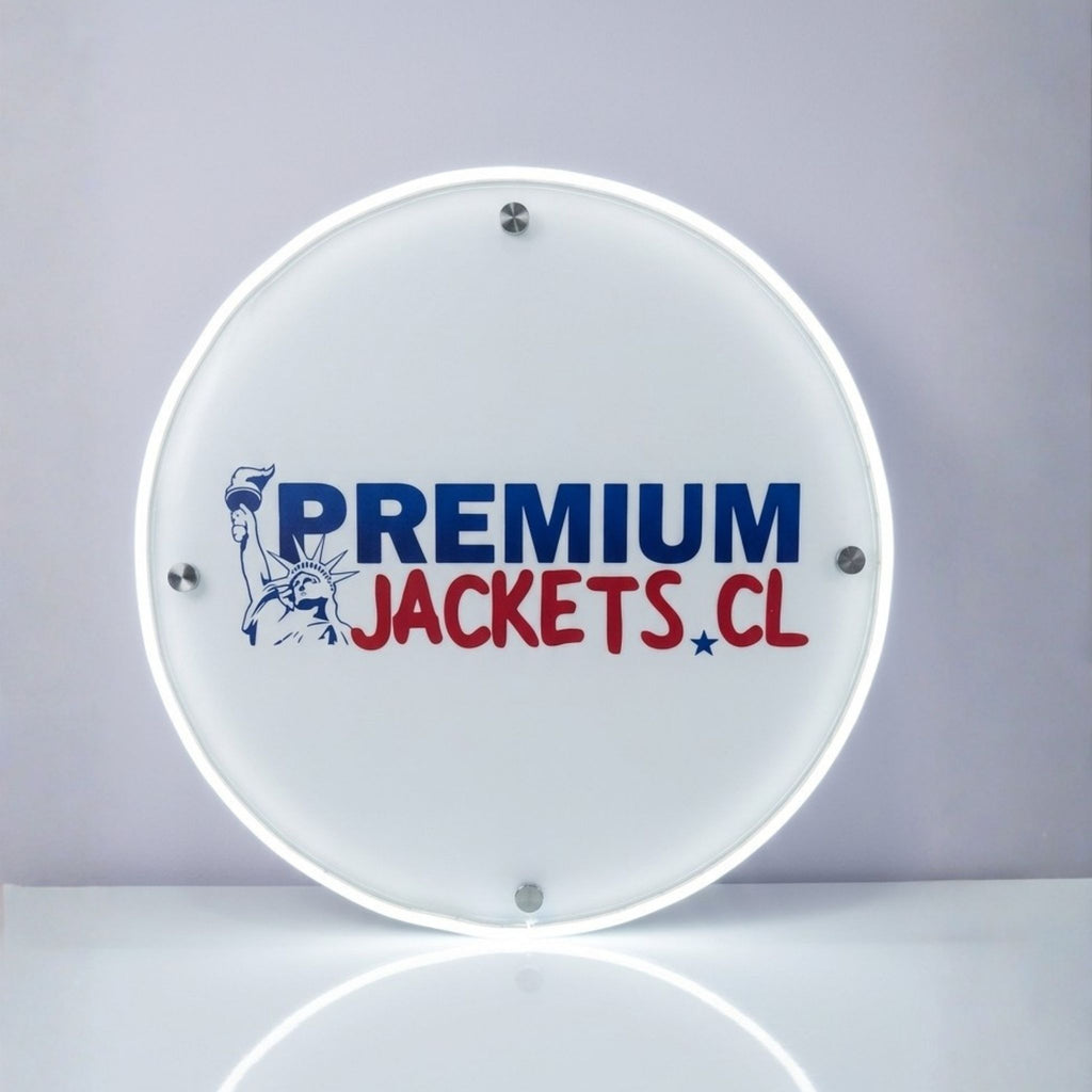 Letrero acrílico personalizado