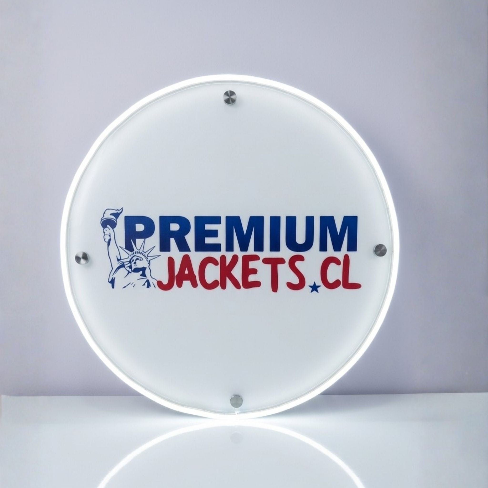 Letrero acrílico personalizado
