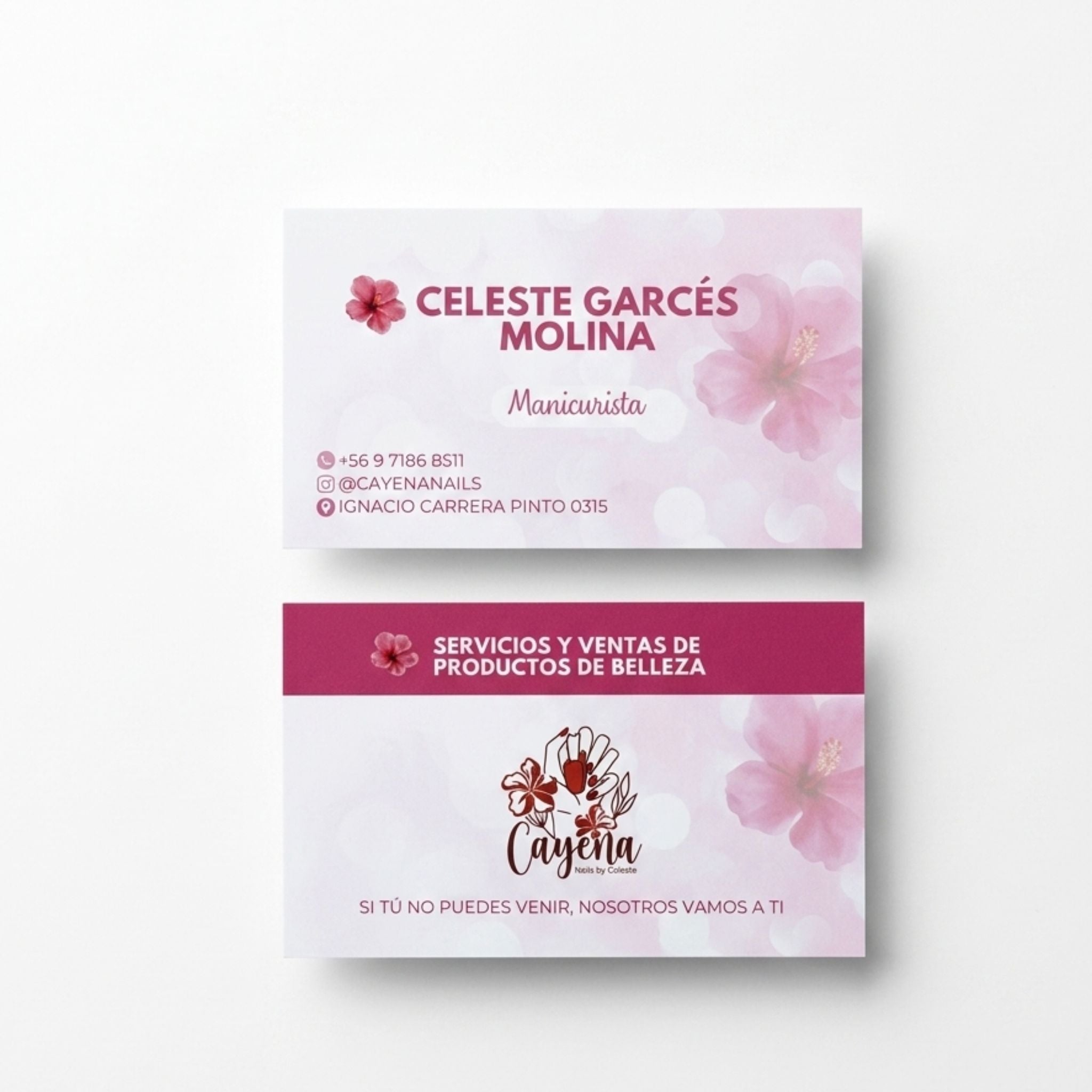 Tarjetas de presentación personalizadas
