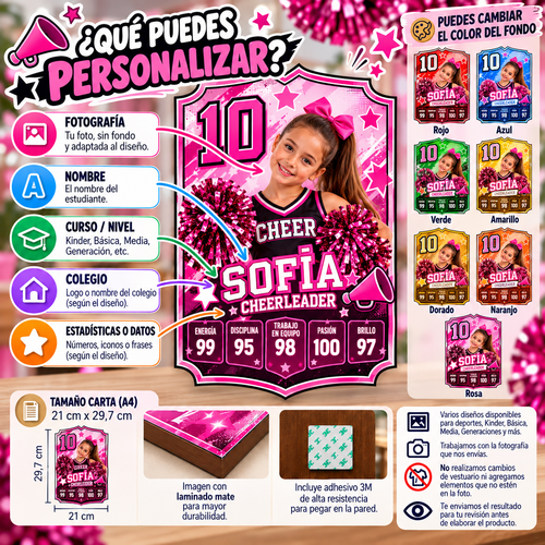 Carta de Recuerdo Personalizada – Deportes