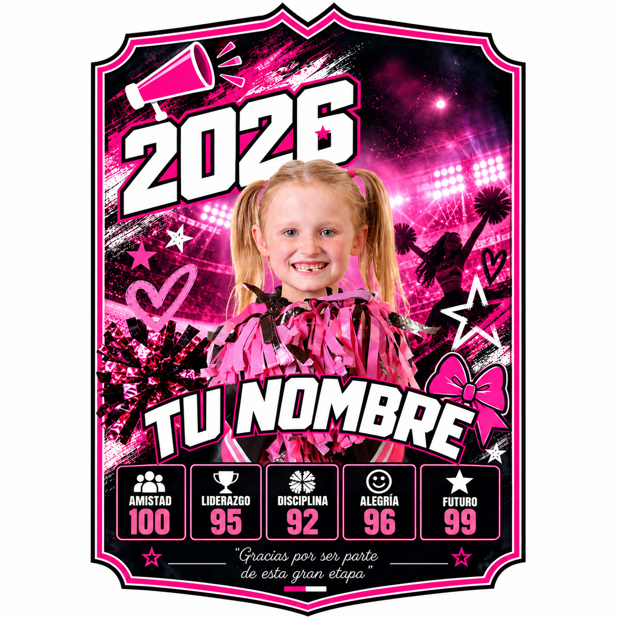 Carta de Recuerdo Personalizada – Deportes