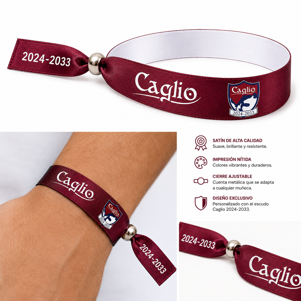 Pulseras de Satín Personalizadas
