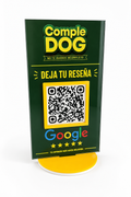 Letrero QR para Reseñas de Google