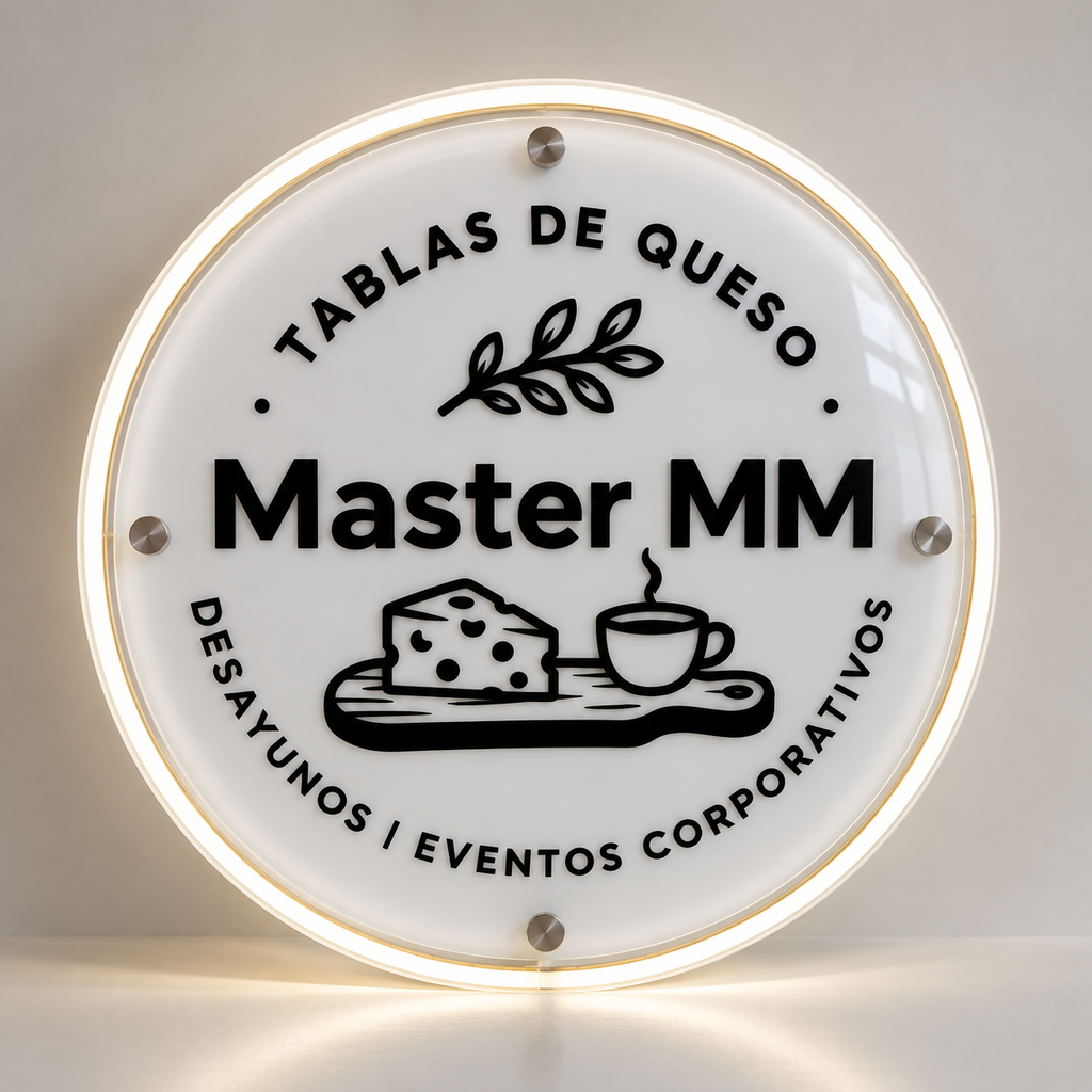 Letrero acrílico personalizado