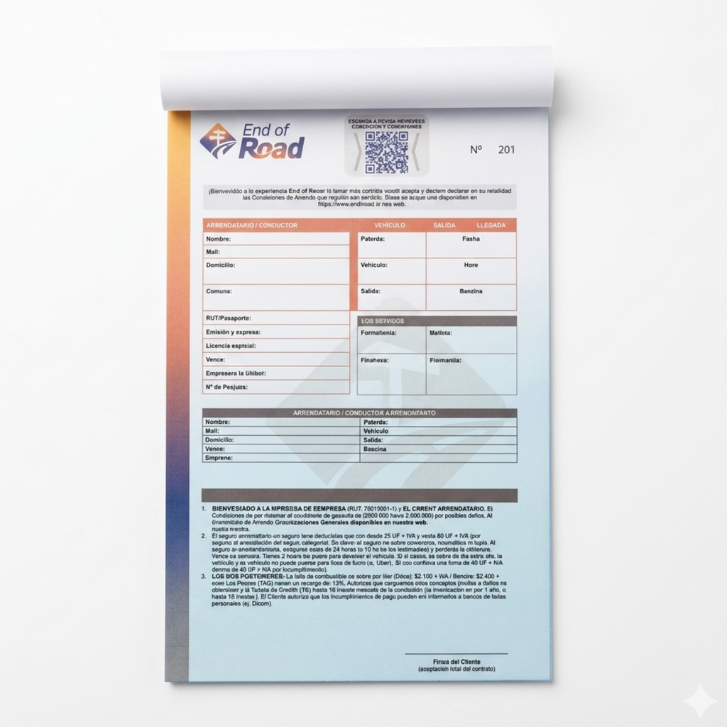 Formulario A4 Original + Copia (Papel Autocopiativo) con Prepicado